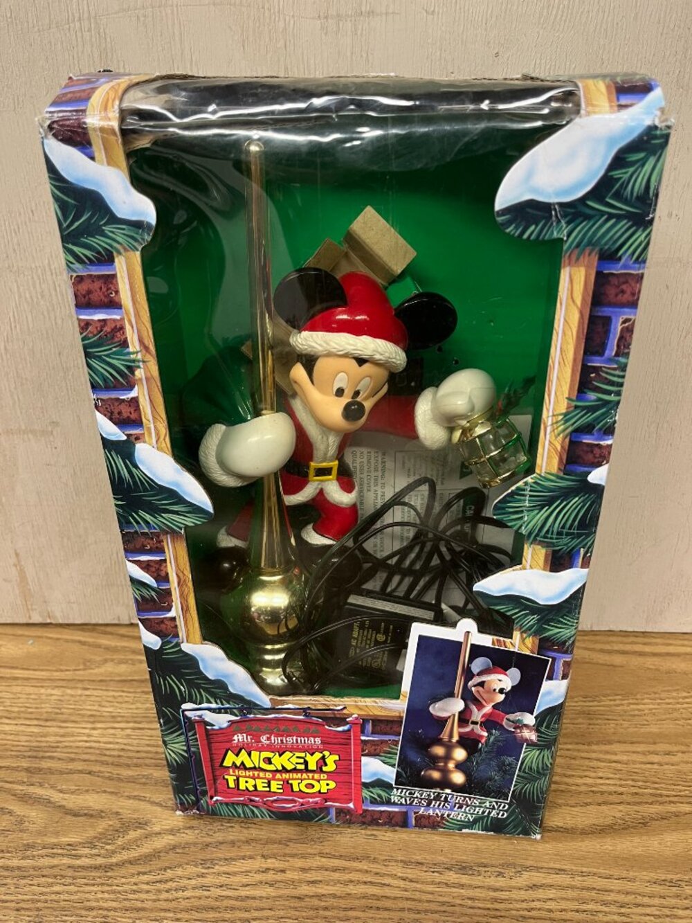 Vintage Mr Christmas Mickey Mouse Tree Topper 94' Mr. Christmas